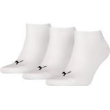Puma - D Invisible - Sportsokken - Wit - 9-pack