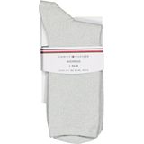 Tommy Hilfiger - Glitter - Damessokken - Zilver - Enkelhoog - 1-pack
