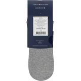 Tommy Hilfiger - Footie Socks - Grijs Melange - Heren Sneakersokken - 2-pack