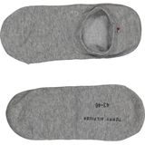 Tommy Hilfiger - Footie Socks - Grijs Melange - Heren Sneakersokken - 2-pack