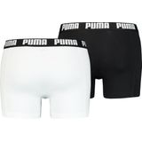 Puma - Basic - Boxershort - Zwart/Wit - 2-pack