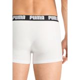 Puma - Basic - Boxershort - Zwart/Wit - 2-pack
