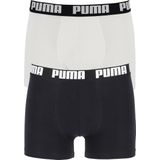 Puma - Basic - Boxershort - Zwart/Wit - 2-pack