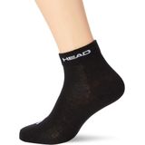 Head - Quarter Sokken - 5-Pack - Zwart - Katoen/Polyester