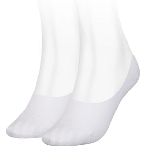 Tommy Hilfiger Enkelsokken TH WOMEN FOOTIE 2P - Kleur: White