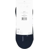Tommy Hilfiger - Footie - Dames Sokken - Donkerblauw - Katoen - 2-Pack
