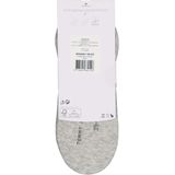 Tommy Hilfiger - Footie - Dames Sokken - Grijs Melange - Katoen - 2-Pack