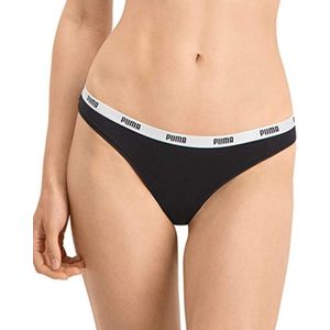 Puma - Dames Strings - Zwart - 3-Pack - Katoen