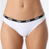 Puma 3-Pack dames strings - Katoen vrouwen strings Zwart - Wit - Combi