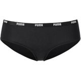 PUMA Dames Hipster Slip, Zwart, M, zwart.
