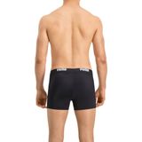 PUMA Swim Logo Trunk Heren Zwembroek zwart