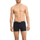 PUMA Swim Logo Trunk Heren Zwembroek zwart