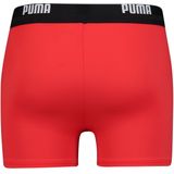 PUMA Swim Logo Short - Rood - Zwembroek
