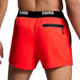PUMA Swim Logo Short - Rood - Zwembroek