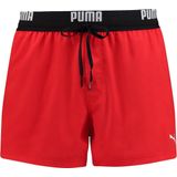 PUMA Swim Logo Short - Rood - Zwembroek