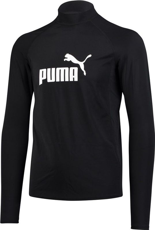 PUMA Rashguard - T-shirt - Zwart - 80% Polyamide 20% Elastaan