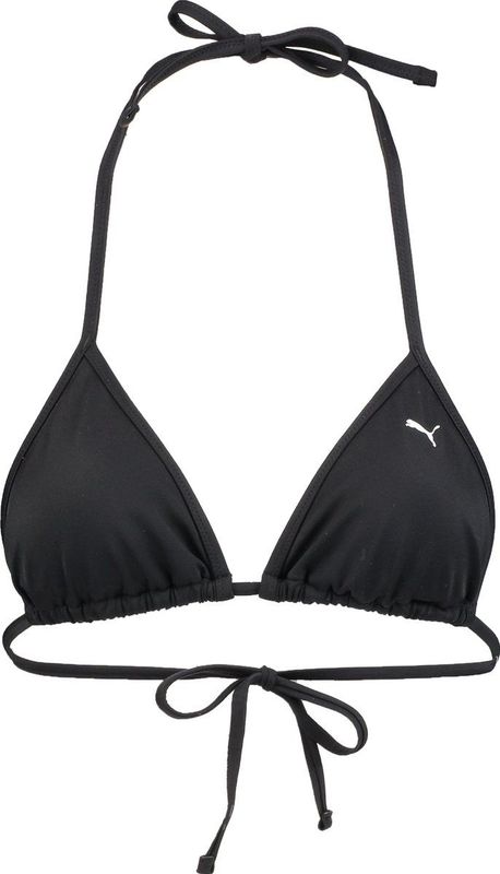 Puma Voorgevormde Triangel Bikinitop Zwart