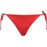 Puma - Side Tie Bikinibroekje - Rood - 100% Polyester