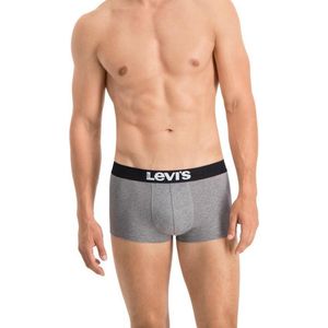Levi's - 2-Pack Trunks - Grijs - Katoen/Elastaan