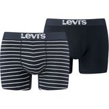 Levi's® Boxershorts, (Packung, 2er-Pack), mit breitem Logobund