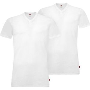 Levi's T-shirt Ronde Hals Wit 2Pack - Heren - Basic T-shirts
