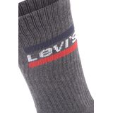 Levi's - Sportsokken - Zwart - Katoen - Versterkte Hiel en Tenen