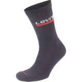 Levi's - Sportsokken - Zwart - Katoen - Versterkte Hiel en Tenen