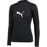 PUMA - Swim Long Sleeve - Rashguard - Zwart - Gerecycled Nylon