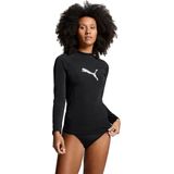 PUMA - Swim Long Sleeve - Rashguard - Zwart - Gerecycled Nylon