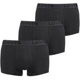 Levi's Levi's Trunks Trunks Trunks voor heren, verpakking van 3 stuks, zwart.