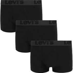 Levi's Trunks voor Heren - Zwart - Verpakking van 3 Stuks