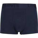 Levi's - 3-Pack Boxershorts - Donkerblauw - Katoen en Elastaan