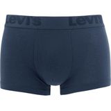 Levi's - 3-Pack Boxershorts - Donkerblauw - Katoen en Elastaan