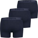 Levi's - Boxershorts - Navy - 95% Katoen 5% Elastaan - 3-Pack