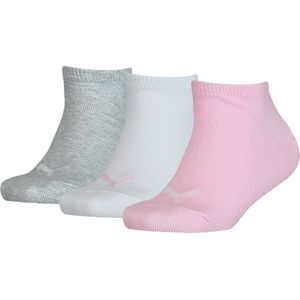 3er-Set Unisex-Sneakersocken Puma Invisible 907374 18 Bunt