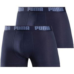 PUMA - Basic - Boxershorts - Marineblauw - 2 Stuks