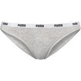 PUMA Iconic Bikini 2P Dames Slip - Maat XS