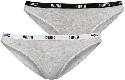 PUMA Iconic Bikini 2P Dames Slip - Maat XS