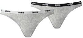 PUMA Bikini ondergoed voor dames (set van 2), grijs/grijs, XS