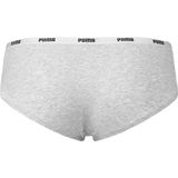 Puma - Iconic Hipster 2P - Dames Boxer - Grijs - 2-Pack
