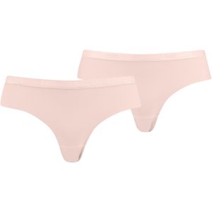 PUMA Brasilslip "PUMA WOMEN MICROFIBER BRAZILIAN 2P PACK", (2er Pack), Mit Soft-Touch-Bund