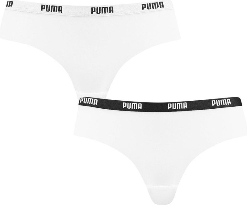 Slips - Wit - 83% Polyamide - 17% Elastaan - Aansluitende Pasvorm