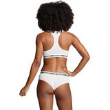 PUMA Brasilslip "PUMA WOMEN BRAZILIAN 2P PACK", (2er Pack), Breiter elastischer Logobund