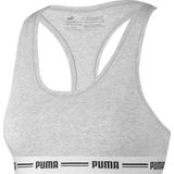 PUMA - Racerback Top - Zwart - Katoen/Modal - Sportief Ondergoed Dames