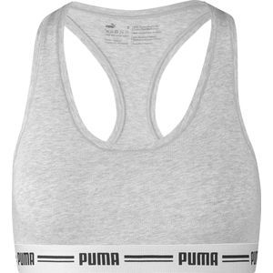PUMA - Racerback Top - Zwart - Katoen/Modal - Sportief Ondergoed Dames