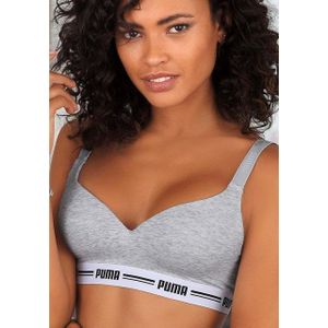 PUMA - Padded Hang - Sportbeha - Zwart - Polyester