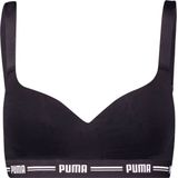PUMA dames bh gevoerd, zwart.