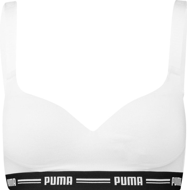 PUMA - Padded Hang - Sportbeha - Zwart - Polyester