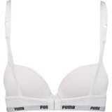 PUMA - Pushup Hang Bra - Sport BH - Zwart - Polyester