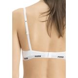 PUMA - Pushup Hang Bra - Sport BH - Zwart - Polyester
